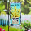 Forsythia Basket Everlasting Impressions Textile Decor - 2 of 2