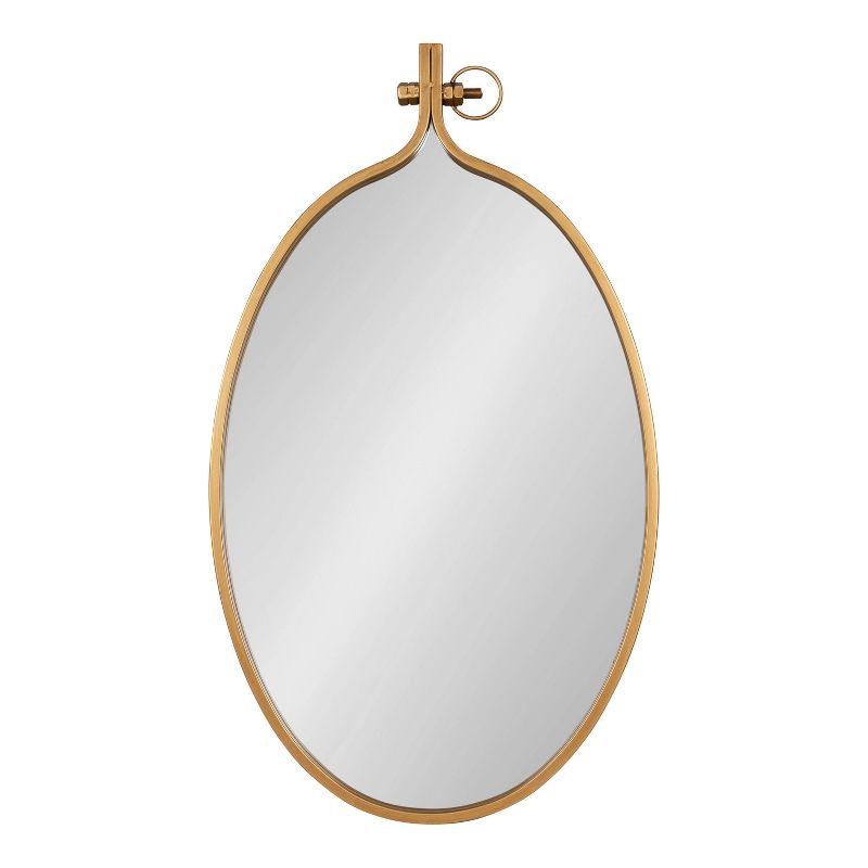 20&#34; x 34&#34; Yitro Metal Framed Wall Mirror Gold - Kate &#38; Laurel All Things Decor, 3 of 9