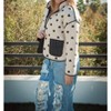 Women's All For Love Open Front Quilted Jacket - Mello - 3 of 4