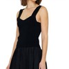 Women's Sleeveless Sweater Tank - current air - 2 of 4