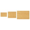 vidaXL 3 Piece Chopping Board Set Bamboo - 2 of 4
