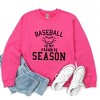 Simply Sage Market Women's Graphic Sweatshirt Baseball Is My Favorite With Ball - 3 of 4