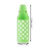 Unique Bargains Women's Heatless Voluminous Hair Roller 4.41"x1.38" Green 2 Pcs - 4 of 4