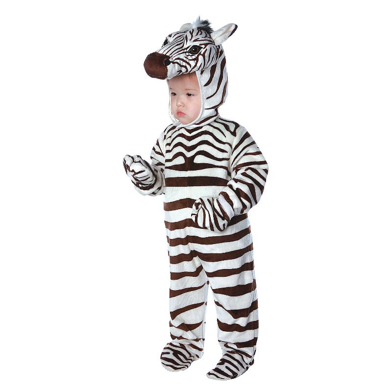 Halloween Express Toddler Zebra Costume 2T-4T, 1 of 2