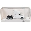 Peterbilt 579 Sleeper Cab White 1/87 (HO) Scale Plastic Model Car by HO Logistics - 4 of 4