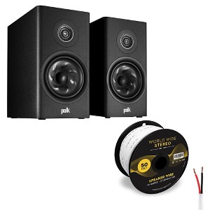 Polk Audio Reserve R200 Bookshelf Speaker Pair with Speaker Wire - 1 of 4