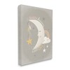 Stupell Industries Sweet Dreams Little One Sentiment Sleeping Crescent Moon - 3 of 4