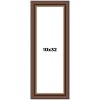 PosterPalooza | Panoramic Traditional Brown Picture Frame - UV Acrylic, Foam Board Backing, Hanging Hardware - 2 of 4
