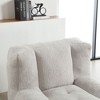 Kumasinova Fluffy Bean Bag Couch with Memory Foam,Lazy Sofa with Ottoman,Bean Bag Chairs for Adults,Lounge Chair Indoor for Living Room - 4 of 4