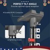 Yescom EZ GO 30ft Starlink Gen 3 Ground Pole Mount Kit with Adapter Telescopic Flagpole Mount for Outside House Inground Camping Tailgating Black - 4 of 4