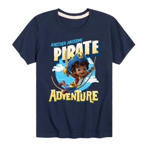 Boys' - Santiago of The Sea - Another Awesome Pirate Adventure Short Sleeve Graphic T-Shirt - 1 of 4