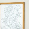 VIP Wood 21 in. Brown Floral Pattern Wall Art - image 4 of 4