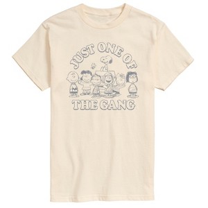 Men's - Peanuts - One Of The Gang Short Sleeve Graphic T-Shirt - 1 of 4