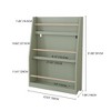 VYNXARIA 3 Tier Kids Book Shelf,Kids Book Rack, Helps Keep Bedrooms, Playrooms, and Classrooms Organized - 4 of 4