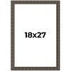 PosterPalooza | 18x27 Modern Bamboo Picture Frame, UV Acrylic, 5 Finishes - 2 of 4