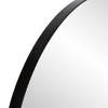 Howard Elliott Van Buren Stainless Steel Framed Mirror - 3 of 4