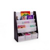 Kids' Bookshelf 4 Tier Book Storage and Fabric Bin Organizer - Humble Crew - image 2 of 4