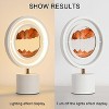 EP Light Moving Sand Sandscapes Table Lamp - White - 4 of 4