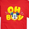 Men's - Disney - Oh Boy Mickey Face Short Sleeve Graphic T-Shirt - 2 of 4