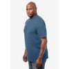 KingSize Men's Big & Tall Lightweight Stretch Mesh Pique Crewneck - 4 of 4