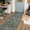 Area Rug, Mottled Boho Design, Durable Non-Shedding Carpet for Living Room, Kitchen & Coffee Table - 3 of 4