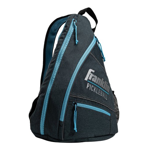 Franklin Sports Pickleball-X Elite Performance Official Sling Bag of the US OPEN - Gray