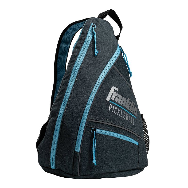 Franklin Sports Pickleball Elite Performance Sling Bag - Gray/Blue, 1 of 3
