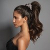The Hair Edit Ruched Ribbon Trio - 3pk - 4 of 4
