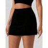 Women's Sport Skirt Breathable Mini Yoga Skirts Slim Fit Running Fitness Tennis - 2 of 4