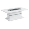 ARIYA WHITE COFFEE TABLE - 2 of 4
