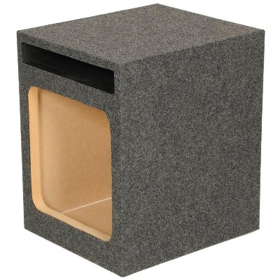 Q Power HD112 12" Single Heavy Duty Vented Square Subwoofer Sub Enclosure Box