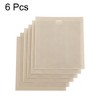 Unique Bargains Non-Stick Heat Resistant Toaster Bags for Grilled Microwave Oven 6 Pcs - 3 of 4