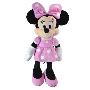 Just Play Disney Mickey Mouse Clubhouse 15.5 Inch Plush - Minnie Pink Dress - 1 of 4