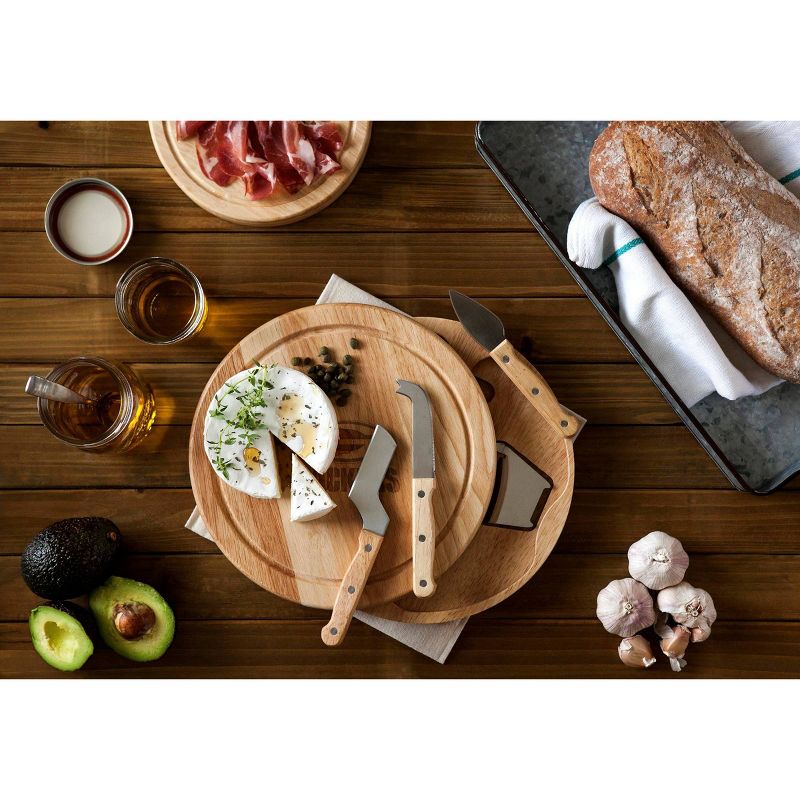 NFL Circo Cheese Board and Tools Set by Picnic Time, 3 of 7