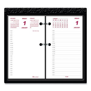 Daily Calendar Pad Refill, 6 x 3.5, White/Burgundy/Gray Sheets, 12-Month (Jan to Dec): 2025 - 1 of 4