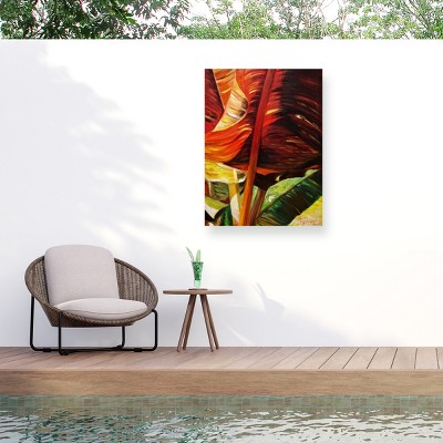Trademark Fine Art -"Banana Duo Ii" Outdoor Canvas