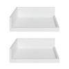 4.5" x 2.2" 2pk Levie Floating Corner Wooden Wall Shelf Set - Kate & Laurel All Things Decor - 2 of 4