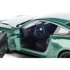 2018 Ford Mustang GT 5.0 Green Metallic 1/24 Diecast Model Car by Motormax - 2 of 4