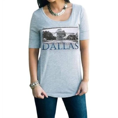 Women's SMU College Landmark Tee - Gameday Couture