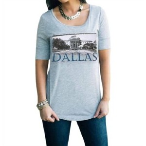 Women's SMU College Landmark Tee - Gameday Couture - 1 of 1