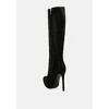 Nebula Rhinestone Embellished Stiletto Calf Women Boots - 3 of 4