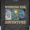 Men's - Disney - Wishing For Adventure Graphic Fleece Sweatshirt - 2 of 4