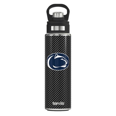NCAA Penn State Nittany Lions Carbon Fiber Wide Mouth Water Bottle - 24oz
