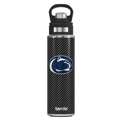 NCAA Penn State Nittany Lions Carbon Fiber Wide Mouth Water Bottle - 24oz