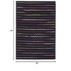 Colonial Mills Navajo Braided Rug, Green 2x3, Rectangle Shape - 2 of 4