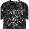 Led Zeppelin Adult Black Cloud Wash Short Sleeve Tee - 2 of 2