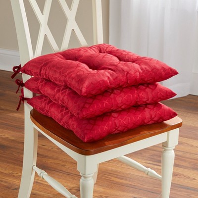 BrylaneHome Jacquard Chair Pad