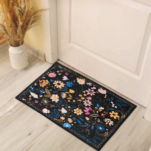 Maxax Nature Voja Non-Slip Machine Washable Colorful Modern Area Rug For Living Room, Hallway Runner, Entryway Rug - 1 of 3