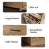 6 Drawer Tall Dresser Organizer with Charging Station - 4 of 4