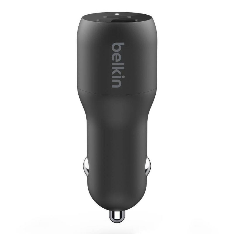 Belkin 2-Port 37W USB-C/USB-A Power Delivery Car Charger with 3.3&#39; USB-C/USB-C Cable, 4 of 5